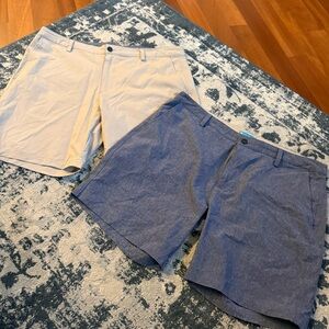 2 Tori Richard Surf ‘n Turf Stretch Performance Golf Resort Shorts Men’s 38